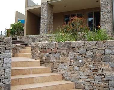 earth loose wall cladding stacked stone wall tiles, stone pavers melbourne