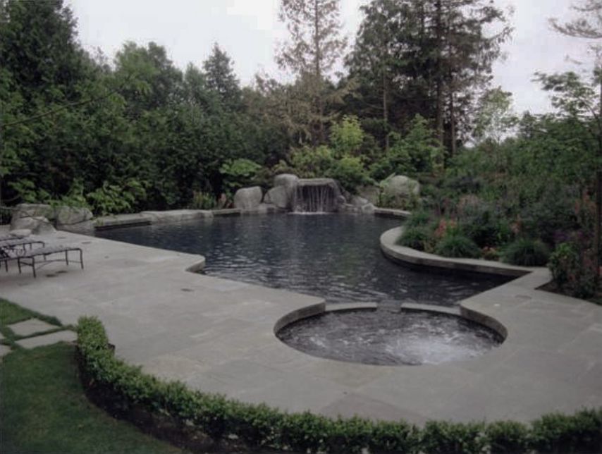 Bluestone Pool Coping and Pool Pavers