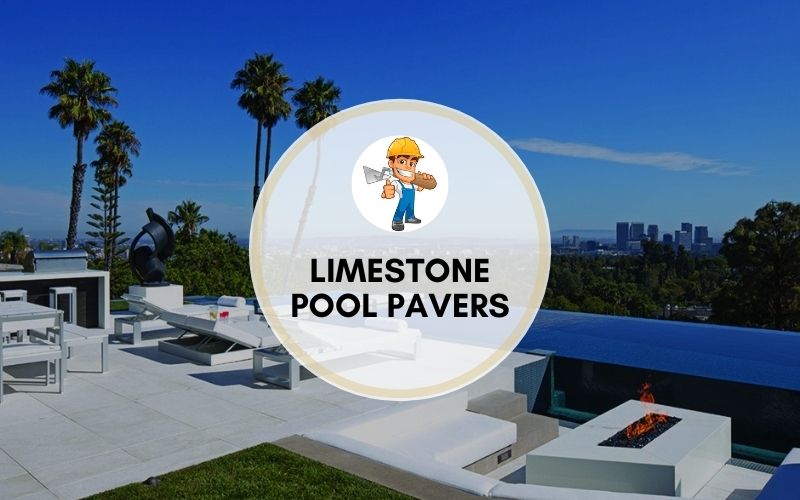 limestone pool pavers